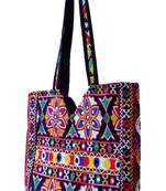Sutliyan Embroidered Handcrafted Regular Black Shoulder Bag for Women/Girls (11*15 Inch)