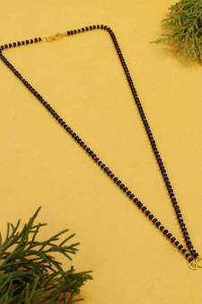 Gold Plated 1 Line Mangalsutra Necklace chain to add to any pendants