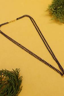 Gold Plated 2 Line Mangalsutra Necklace chain to add in any of the pendants