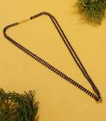 Gold Plated 2 Line Mangalsutra Necklace chain to add in any of the pendants