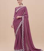 Dark-Teal Embroidered Georgette Salwar