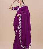 Orange Printed Rayon Ethnic-Kurtis