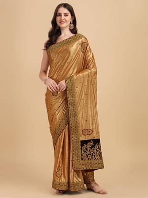 Black embroidered georgette salwar 1