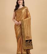 Black embroidered georgette salwar