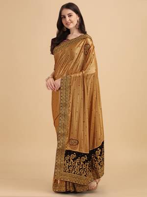 Purple embroidered georgette salwar 3