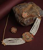 Multicolor pearl jewellery