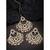Gold Plated Traditional Big Kundan & Pearl Chandbali Earrings with Maang Tikka Set for Women/Girls (TE2862M)