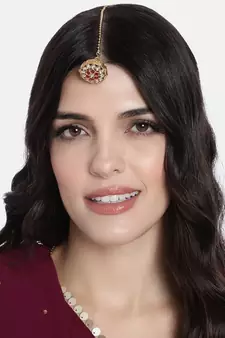 Gold Plated Rajasthani/Rajputi Kundan Pearl Studded Borla Matha Patti Maang Tikka for Women 