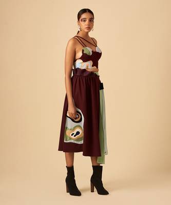Dramatic Crimson Skirt 2