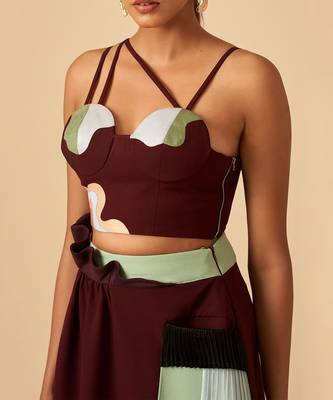 Dramatic Crimson Skirt 4