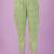 Light Green White Jaipuri Printed Gotta Patti Kurta With Pant and Dupatta Set 