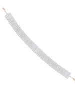 Gold Plated Metal Traditional Floral Kundan Pearl Studded Rajasthani Sheeshphool/Mathapatti for Women T2105Min