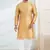 Gold embroidered art dupion silk kurta-pajama