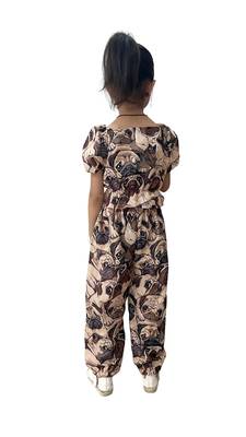 Aglare cord set top and pant set for baby girl,girls small girls,kids cord set..Dog 2