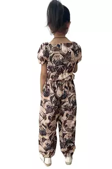 Aglare cord set top and pant set for baby girl,girls small girls,kids cord set..Dog
