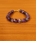 Purple bracelets