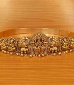 Gold waist-belt