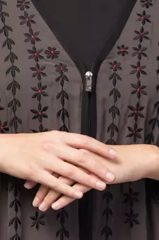 MRC Women Designer Irani style abaya Kaftan with embroidery work