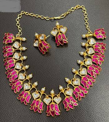 Multicolor ruby  necklaces 1