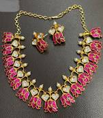 Multicolor ruby  necklaces