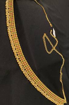Multicolor waist-belt