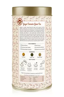 Ginger Turmeric Green Tea Can (100 g)