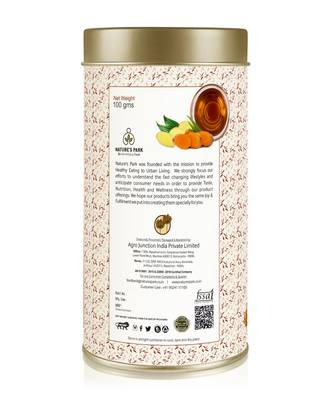 Ginger Turmeric Green Tea Can (100 g) 4