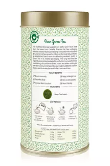 Pure Green Tea Pyramid Tea Bags (20 Pcs)