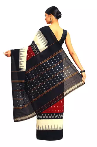 Handloom Ikat on cotton