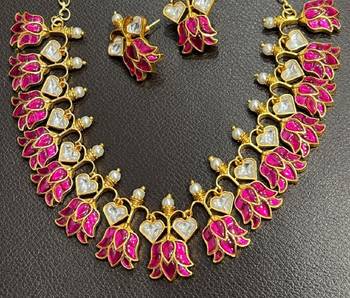 Multicolor ruby  necklaces 2