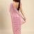Light pink embroidered georgette saree with blouse