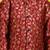 Red plain jaquard boys-sherwani