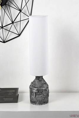 Impressionist Antique Lamp Shade - Brick Wall Lamp Shade 2