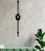 Nordic Minimalist Gold Needle Wall Clock