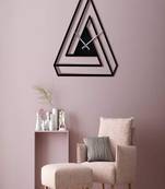 Minimalist Infinite Triangle Wall Clock