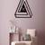 Minimalist Infinite Triangle Wall Clock