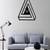Minimalist Infinite Triangle Wall Clock
