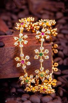 Multicolor bangles-and-bracelets
