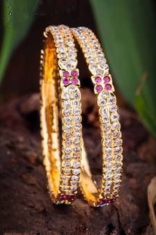 Multicolor bangles-and-bracelets