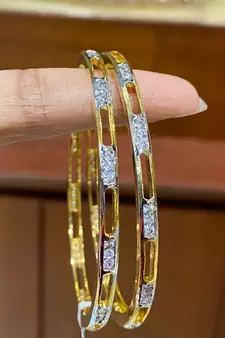 White bangles-and-bracelets