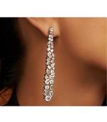 Earring Crafted With Zircons