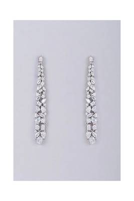 Earring Crafted With Zircons 2