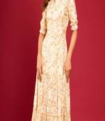 MUSLIN PRINTED DRESS