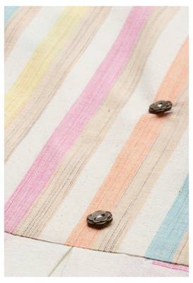 Off-white weaved cotton salwar 4