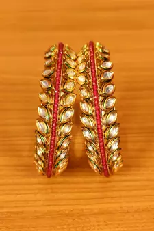 Red bangles-and-bracelets
