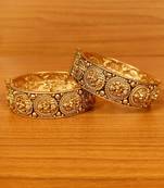 Gold bangles-and-bracelets