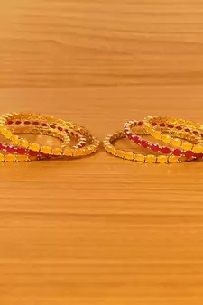 Multicolor bangles-and-bracelets