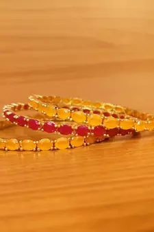 Multicolor bangles-and-bracelets