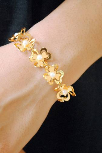 Multi Flower Bracelet