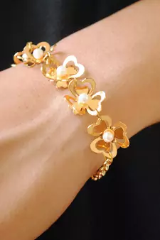 Multi Flower Bracelet